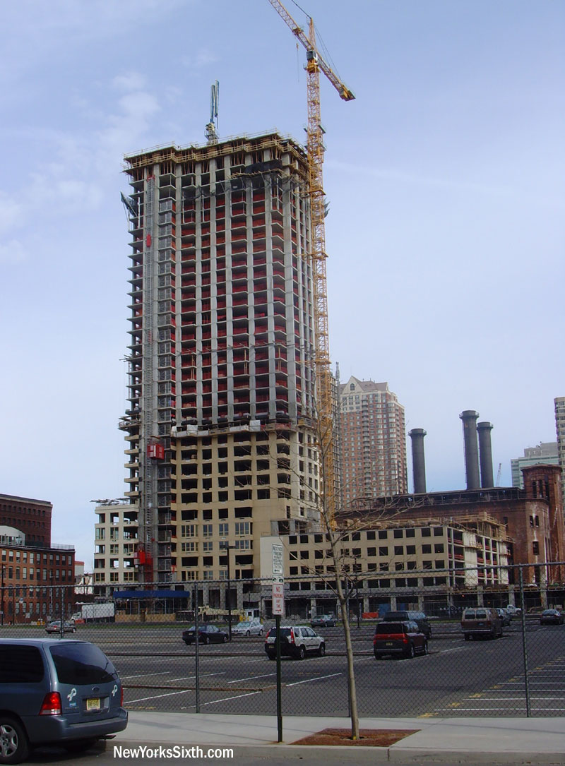 Trump Tower in Jersey City will be one of the tallest buildings on the Jersey City skyline when finished