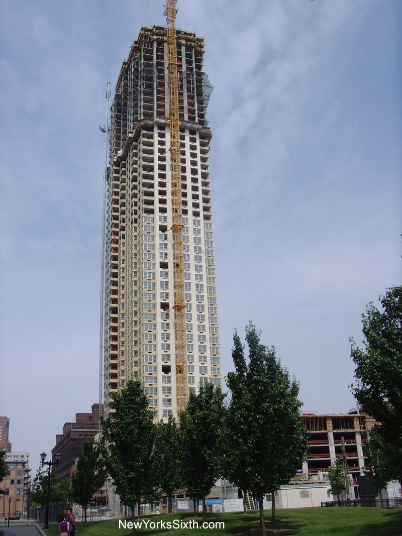 The Trump Tower in Jersey City