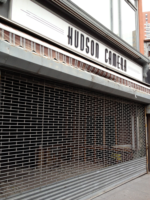Hudson Camera on Newark Avenue has closed